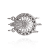 ITI NYC Round Filigree Flower Pearl Clasp for Triple Strand (13 mm)