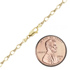 Frederick Douglass Blvd. Figure Eight Bracelet in 14K Yellow Gold