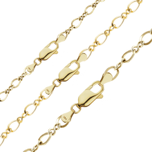 Load image into Gallery viewer, Frederick Douglass Blvd. Figure Eight Necklace in 14K Yellow Gold
