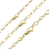 Frederick Douglass Blvd. Figure Eight Bracelet in 14K Yellow Gold