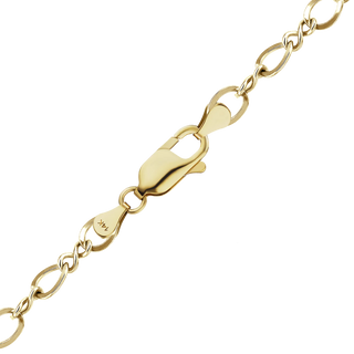 Frederick Douglass Blvd. Figure Eight Necklace in 14K Yellow Gold