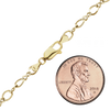 Frederick Douglass Blvd. Figure Eight Bracelet in 14K Yellow Gold