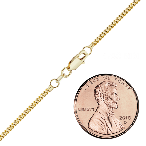 Flatiron Franco Bracelet in 14K Yellow Gold