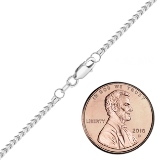 Flatiron Franco Anklet in 14K White Gold