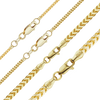 Flatiron Franco Bracelet in 14K Yellow Gold