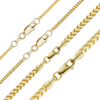 Flatiron Franco Anklet in 14K Yellow Gold