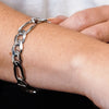 Fulton St. Figaro Chain Bracelet in Sterling Silver