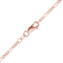 Load image into Gallery viewer, Fulton St. Figaro Necklace in 14K Rose Gold
