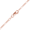 Fulton St. Figaro Necklace in 14K Rose Gold