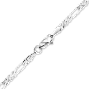 Fulton St. Figaro Bracelet in 14K White Gold