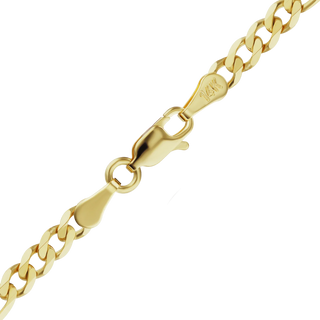 Fulton St. Figaro Bracelet in 14K Yellow Gold