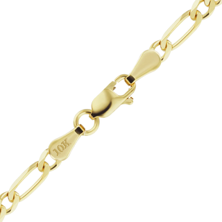 Fulton St. Figaro Bracelet in 10K Yellow Gold