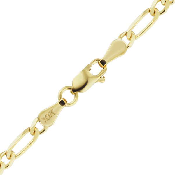 Fulton St. Figaro Bracelet in 10K Yellow Gold