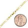 Fulton St. Figaro Necklace in 10K Yellow Gold