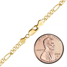 Load image into Gallery viewer, Finished Classic Figaro Necklace in 14K Gold-Filled
