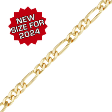 Load image into Gallery viewer, Bulk / Spooled Classic Figaro Chain in 14K Gold-Filled (1.50 mm - 5.00 mm)
