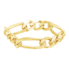 Fulton St. Figaro Chain Ring in 14K Yellow Gold