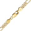 Finished Classic Figaro Anklet in 14K Gold-Filled