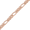 Bulk / Spooled Classic Figaro Chain in 14K Rose Gold-Filled (4.00 mm)