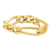 Fulton St. Figaro Chain Ring in Gold Filled