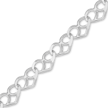 Load image into Gallery viewer, Bulk / Spooled Fancy Heart Chain in Sterling Silver (2.00 mm - 2.50 mm)
