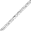 Bulk / Spooled Flat Rolo Chain in Sterling Silver (1.50 mm - 2.10 mm)