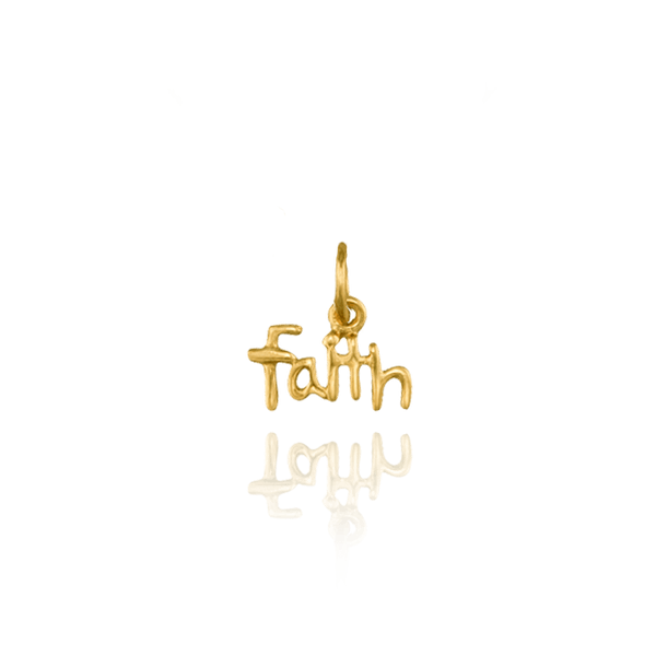 Faith Charm (11 x 10mm)