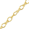Bulk / Spooled Figure Eight Chain in 14K Yellow Gold (2.30 mm - 3.70 mm)