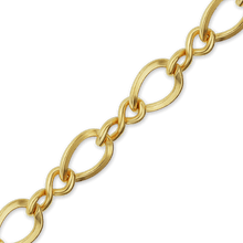 Load image into Gallery viewer, Bulk / Spooled Figure Eight Chain in 14K Gold-Filled (2.30 mm - 5.50 mm)
