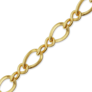 Bulk / Spooled Figure Eight Chain in 14K Gold-Filled (2.30 mm - 5.50 mm)