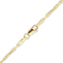 Load image into Gallery viewer, Arthur Ave. Anchor Anklet in 14K Yellow Gold
