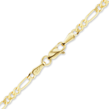 Load image into Gallery viewer, Fulton St. Figaro Necklace in 14K Yellow Gold
