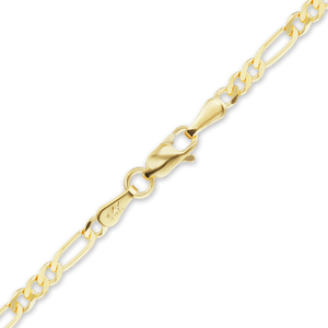 Fulton St. Figaro Anklet in 18K Yellow Gold