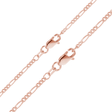 Load image into Gallery viewer, Fulton St. Figaro Anklet in 14K Rose Gold
