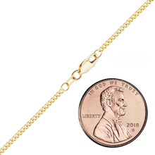 Load image into Gallery viewer, Bowery Curb Anklet in 14K Yellow Gold
