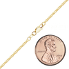 Bowery Curb Anklet in 14K Yellow Gold