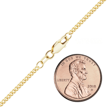 Load image into Gallery viewer, Bowery Curb Anklet in 14K Yellow Gold
