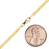 Bowery Curb Anklet in 14K Yellow Gold