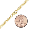 Bowery Curb Necklace in 14K Yellow Gold