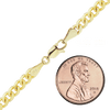 Bowery Curb Anklet in 14K Yellow Gold
