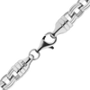 Downtown Double Cable Chain Bracelet in Sterling Silver