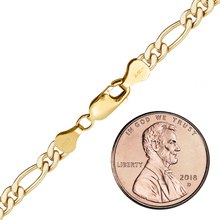 Load image into Gallery viewer, Finished Classic Figaro Anklet in 14K Gold-Filled
