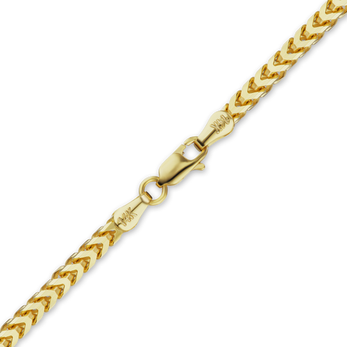 Flatiron Franco Anklet in 14K Yellow Gold