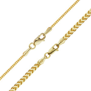 Flatiron Franco Anklet in 14K Yellow Gold