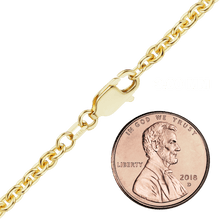 Load image into Gallery viewer, Chelsea Cable Bracelet in 14K Yellow Gold
