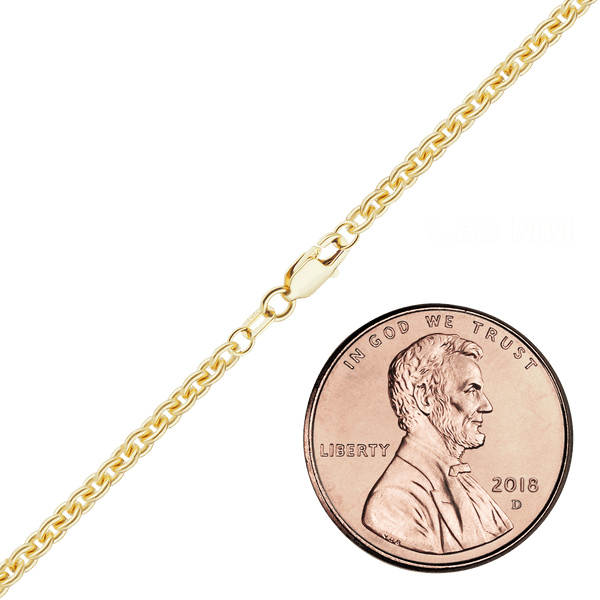 Chelsea Cable Bracelet in 14K Yellow Gold