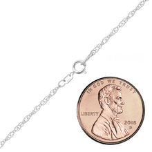 Load image into Gallery viewer, Manhattan Rope Anklet in 14K White Gold
