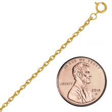 Load image into Gallery viewer, Finished Machine Rope Necklace in 14K Gold-Filled
