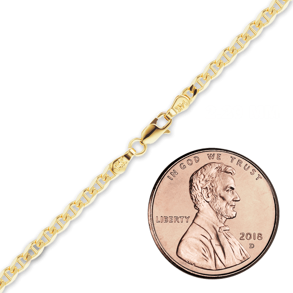 Madison Ave. Mariner Necklace in 14K Yellow Gold
