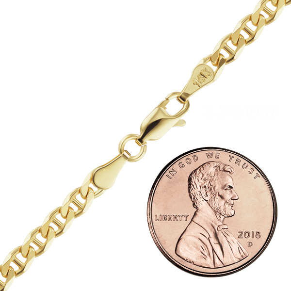 Madison Ave. Mariner Necklace in 14K Yellow Gold